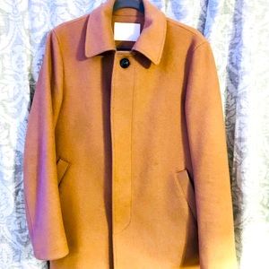 Mens Wool Pea Coat